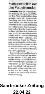 Saarbrcker Zeitung  22.04.22