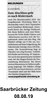 Saarbrcker Zeitung 08.08.19