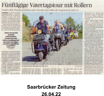 Saarbrcker Zeitung  26.04.22