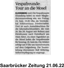 Saarbrcker Zeitung 21.06.22