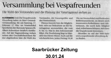 Saarbrcker Zeitung  30.01.24