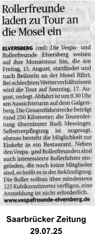 Saarbrcker Zeitung  29.07.25