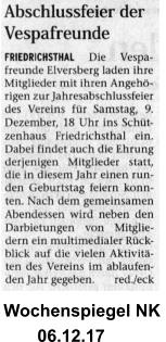 Wochenspiegel NK         06.12.17