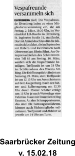 Saarbrcker Zeitung v. 15.02.18
