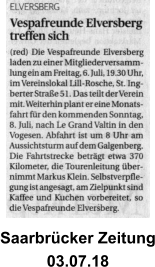 Saarbrcker Zeitung 03.07.18